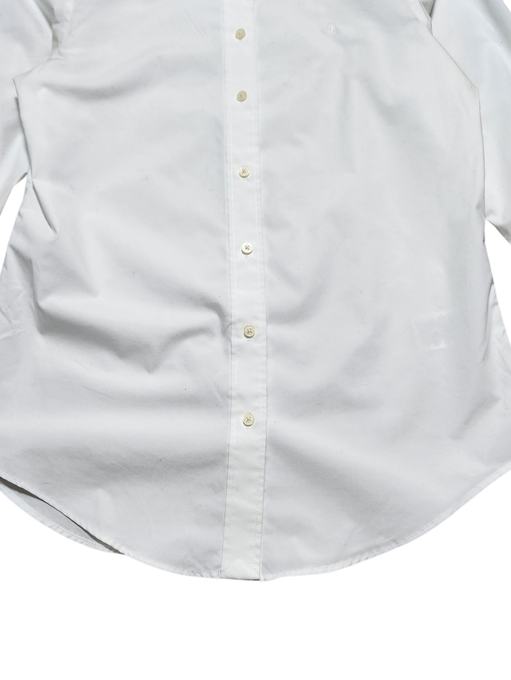 Lauren Ralph Lauren White Button-Down Shirt - Picture 6 of 13